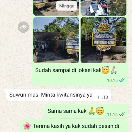 Pengiriman Papan Bunga Duka Kedungwaduk Karangmalang