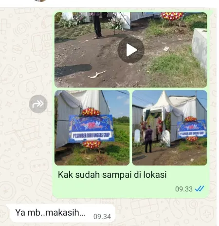 Pengiriman Karangan Bunga Kedungwaduk Karangmalang